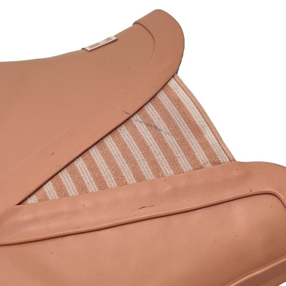 London Fog Piccadilly Pink Blush Rain Boots Size 8 - Picture 7 of 14